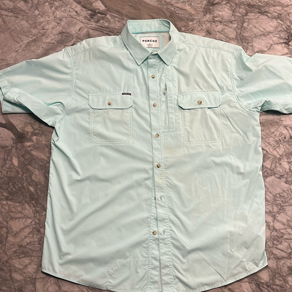Men’s Poncho Shirt  size large